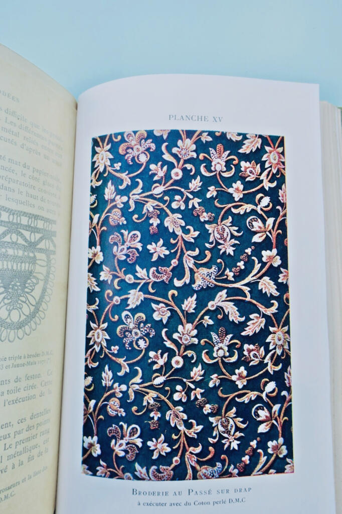 Victorian needlework compendium with 1087 patterns