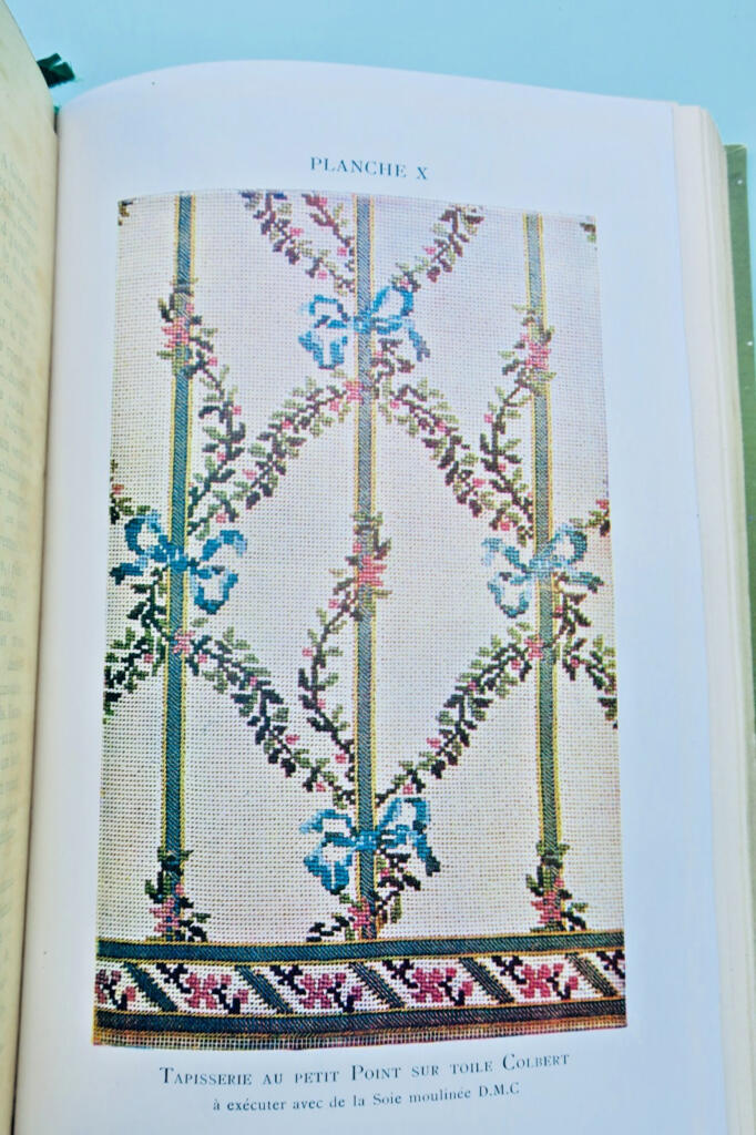Victorian needlework compendium with 1087 patterns