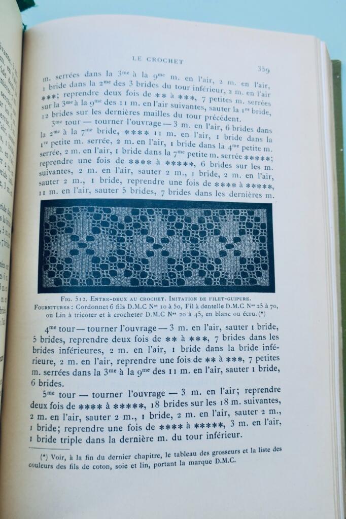 Victorian needlework compendium with 1087 patterns