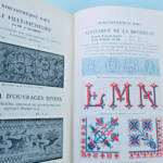 Victorian needlework compendium with 1087 patterns