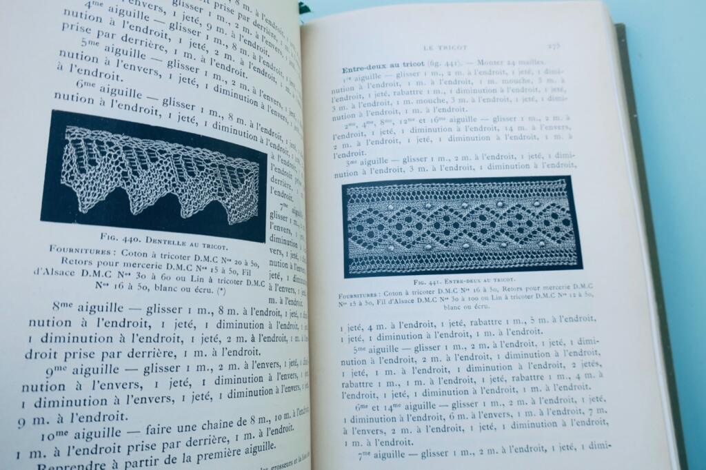 Victorian needlework compendium with 1087 patterns