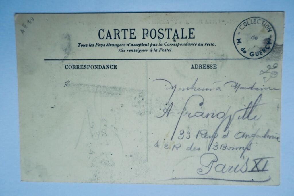 dirigeable ville de Nancy évoluant au-dessus de la ville 1909