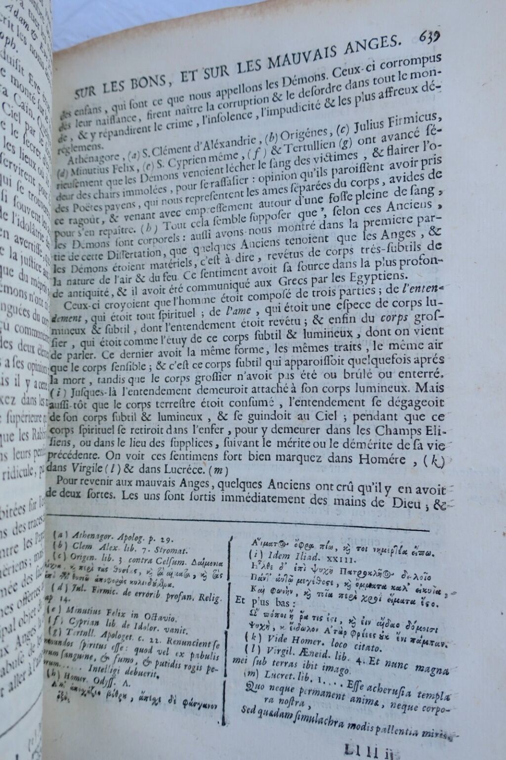 Augustin Calmet’s biblical exegesis from 1720