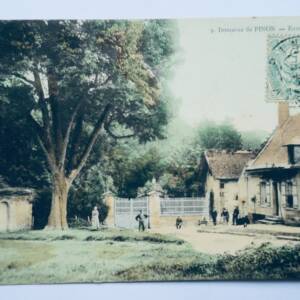 Domaine de Pinon entrée du garde