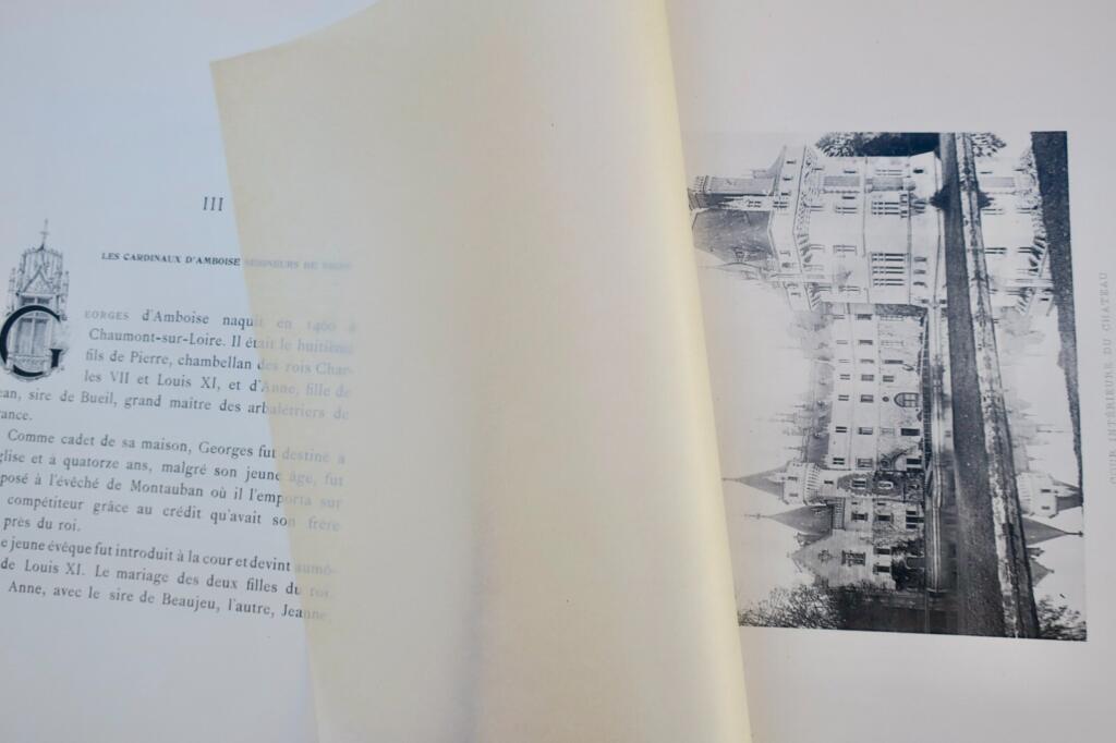 Monographie des Anwesens Vigny mit Schloss und Kirche