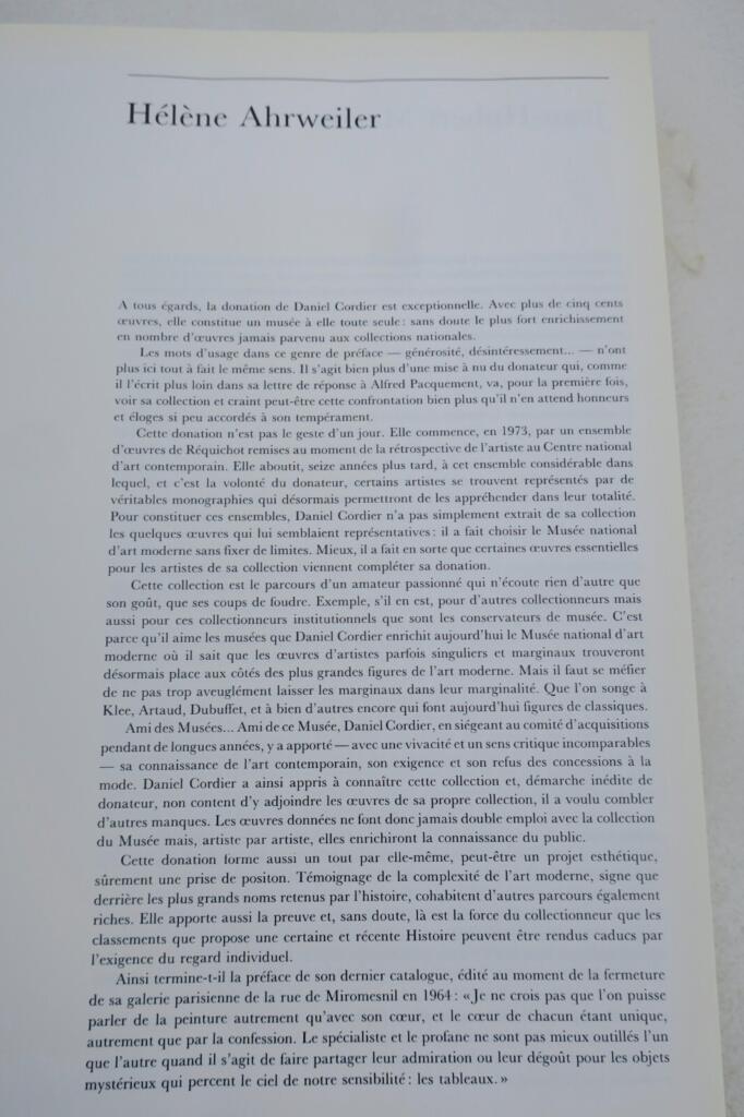Donations Daniel Cordier Le regard d’un amateur POMPIDOU