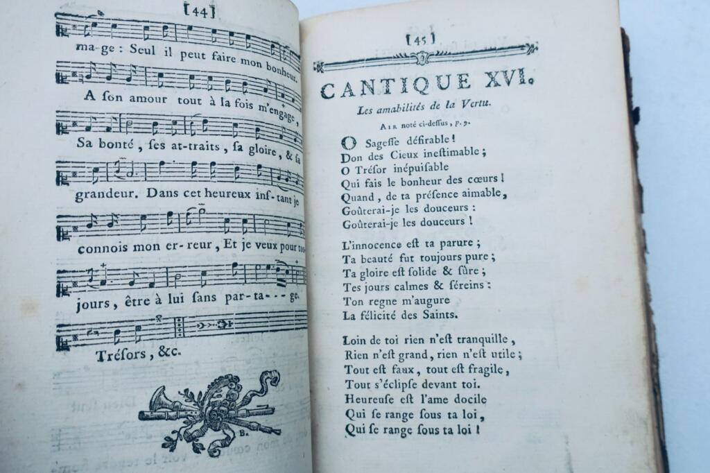 [DONCOURT Opuscules sacrés et lyriques ou cantiques