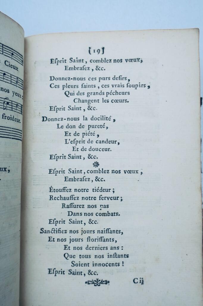 [DONCOURT Opuscules sacrés et lyriques ou cantiques