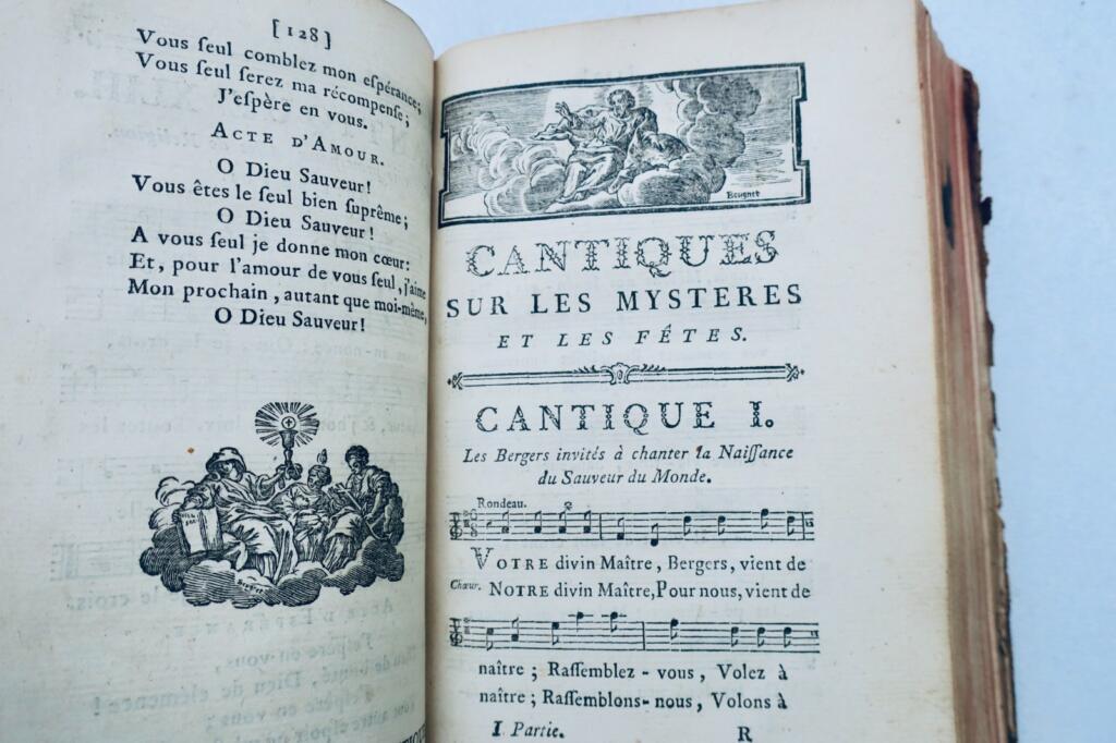 [DONCOURT Opuscules sacrés et lyriques ou cantiques
