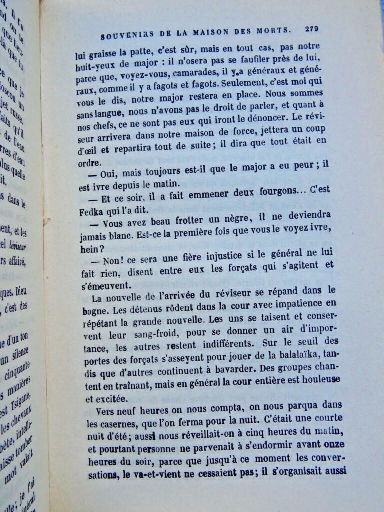 Dostoievsky Souvenirs de la maison des morts Vogüe