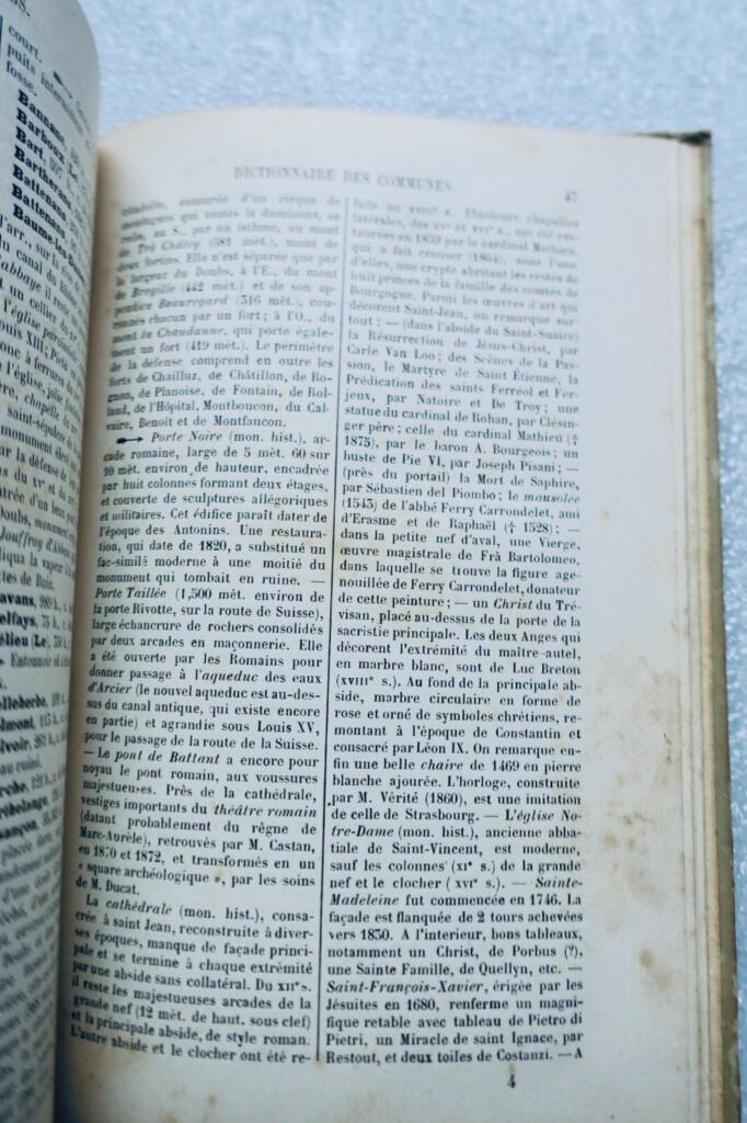 Doubs Joanne, Adolphe Géographie 1903