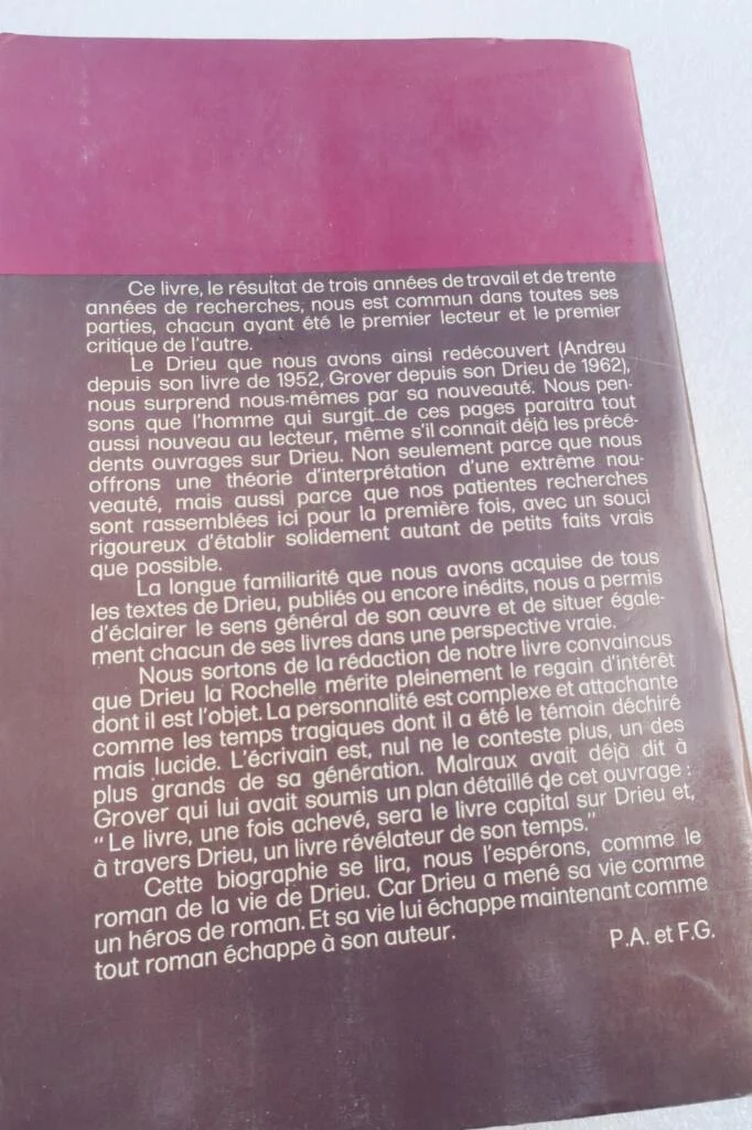 DRIEU LA ROCHELLE