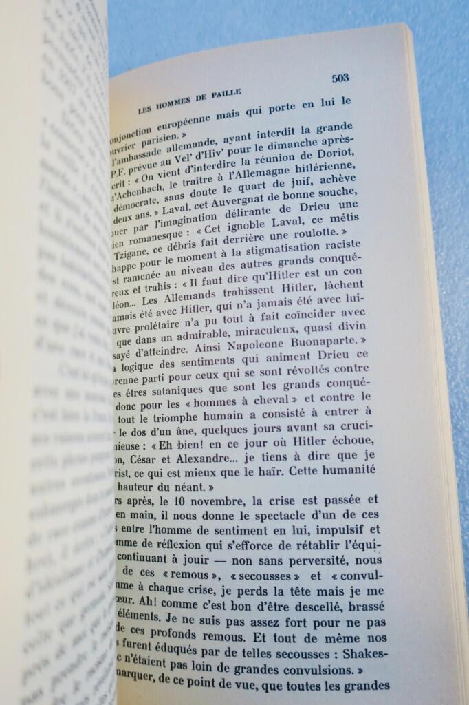 Drieu La Rochelle: A Life in Two Eras