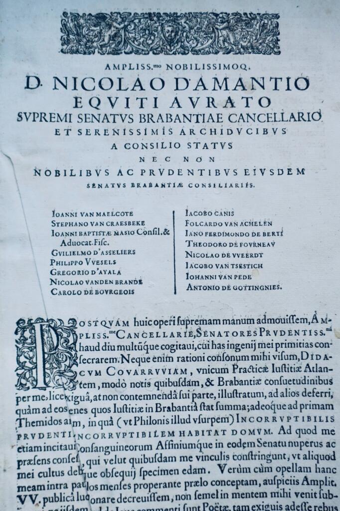 Droit Covarrvvias A Leyva Toletani Episcopi Segobiensis Philippi II 1610