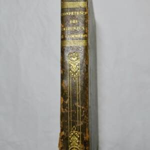 Droit Despréaux Compétence des tribunaux de commerce, dans leurs rapports 1836
