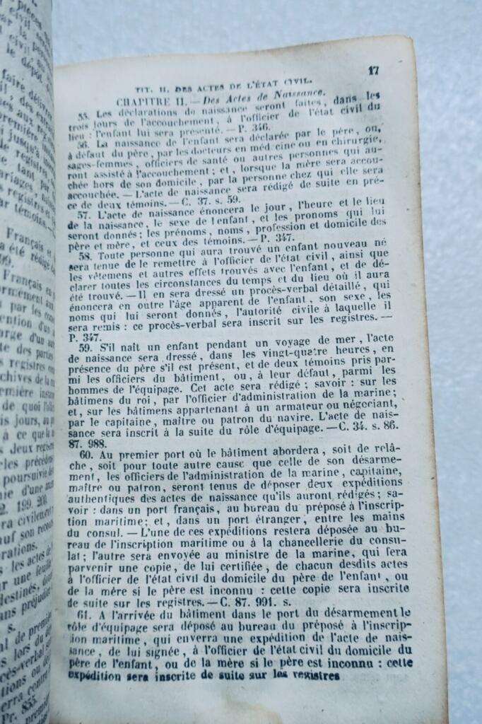 French legal codes and statutes collection