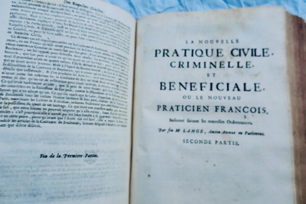 Droit Nouvelle pratique civile, criminelle et bénéficiale...
