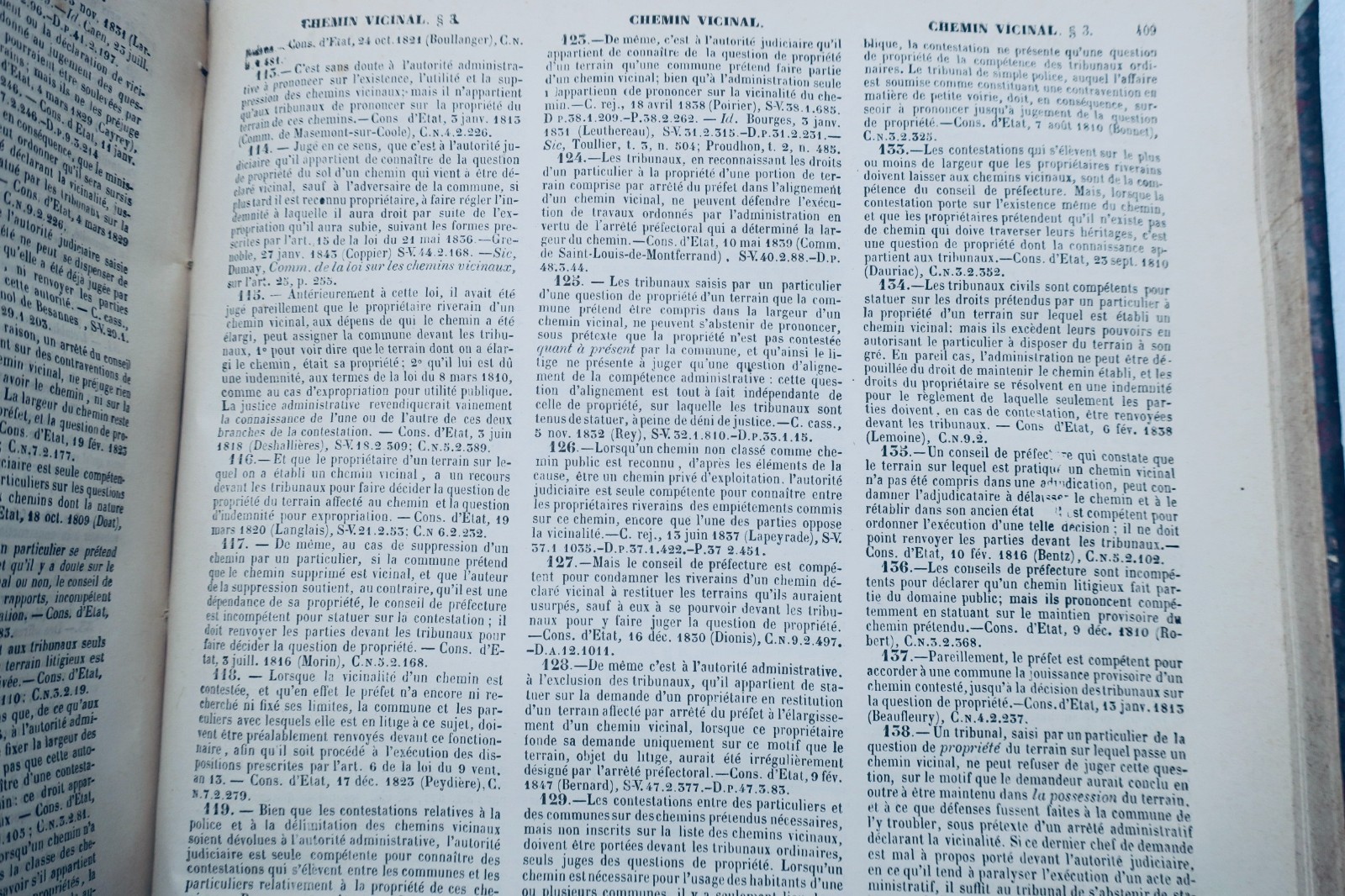 droit SIREY Recueil général des lois et des arrêts, 407 kilos, 148 volumes – Image 30