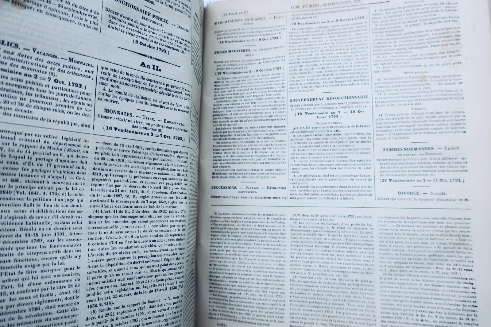 droit SIREY Recueil général des lois et des arrêts, 407 kilos, 148 volumes – Image 34