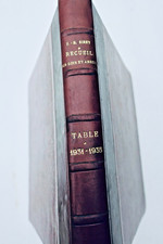 droit SIREY Recueil général des lois et des arrêts, 407 kilos, 148 volumes