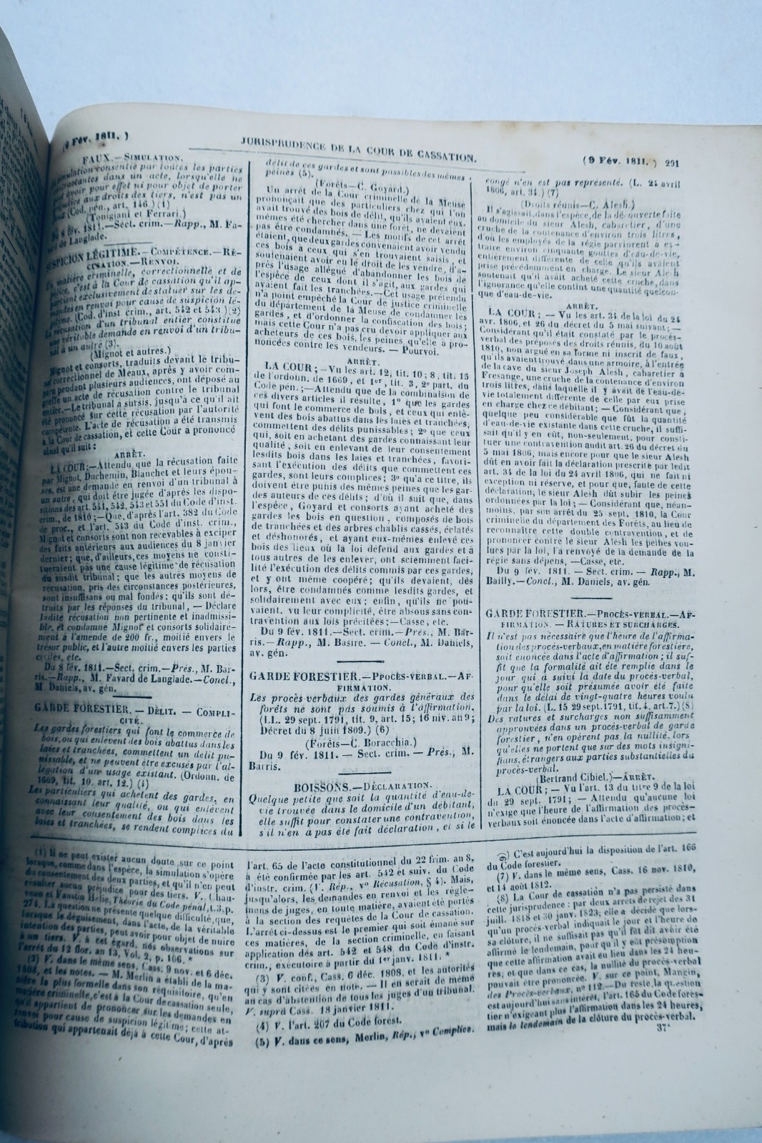 droit SIREY Recueil général des lois et des arrêts, 407 kilos, 148 volumes – Image 42