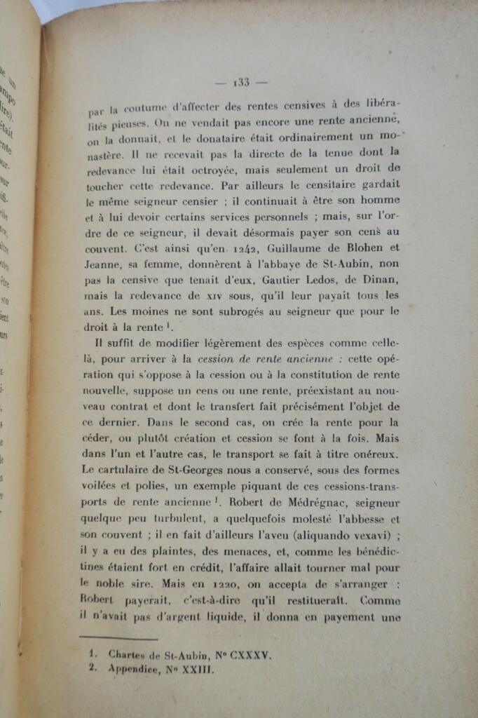 Medieval Breton feudal law and property rights