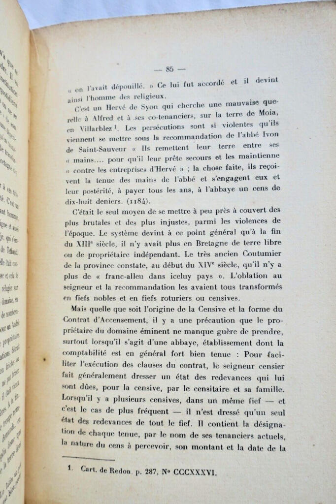 Medieval Breton feudal law and property rights