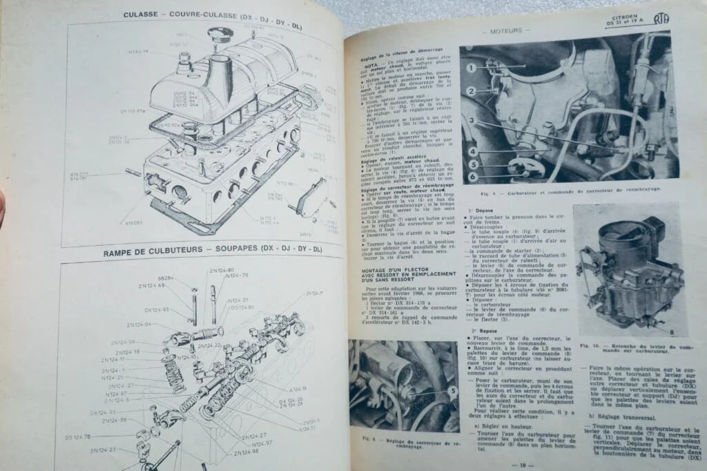 DS 21 CITROEN 1966 RTA