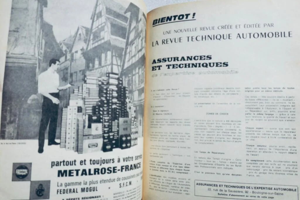 DS 21 CITROEN 1966 RTA