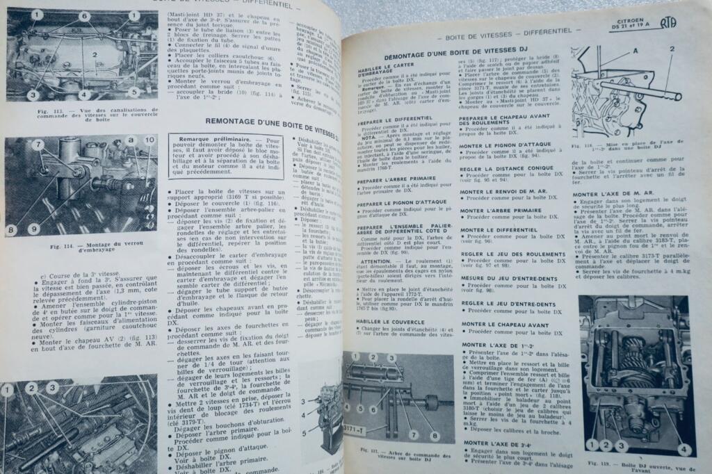 DS 21 Citroën 1966 Werkstatt-Handbuch