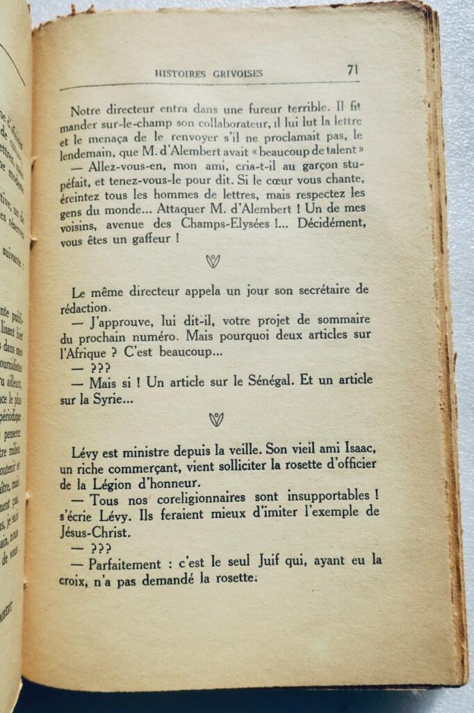 Dubout HISTOIRES GRIVOISES – DUBOUT 1947