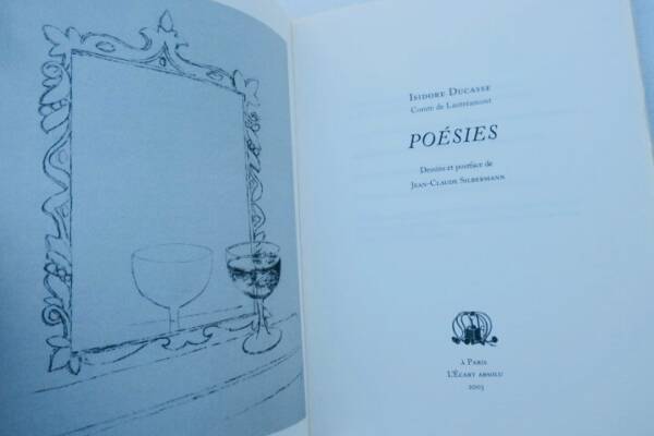 Poésies with Silbermann's drawings and postface