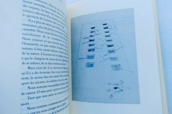 Poésies with Silbermann's drawings and postface