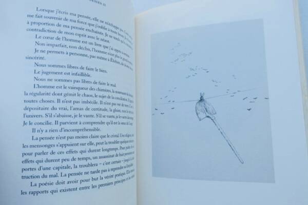 Poésies with Silbermann's drawings and postface