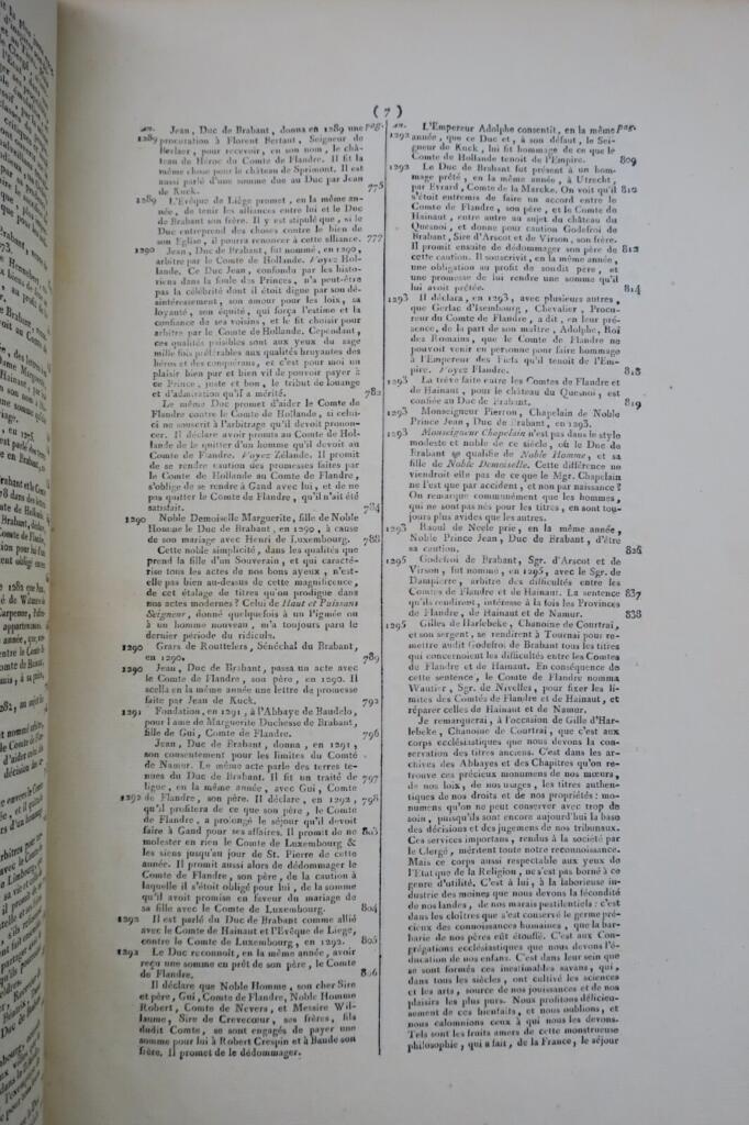 Diplomatic Essay on Brabant with Autograph Letters