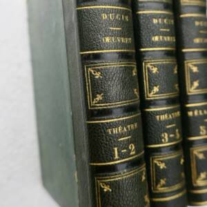 DUCIS Oeuvres de J. F. Ducis 1826 mini Bibliothèque en Miniature