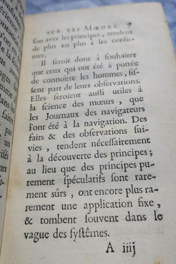 Reflections on 18th-century morality and society