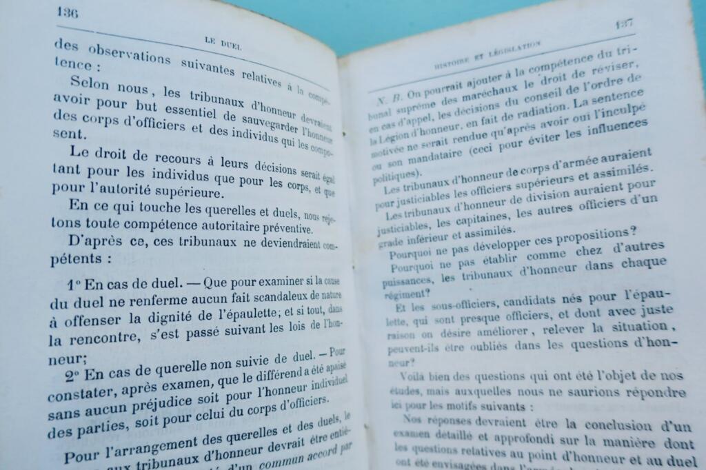 Duell-Codex von 1879: Geschichte und Gesetzgebung