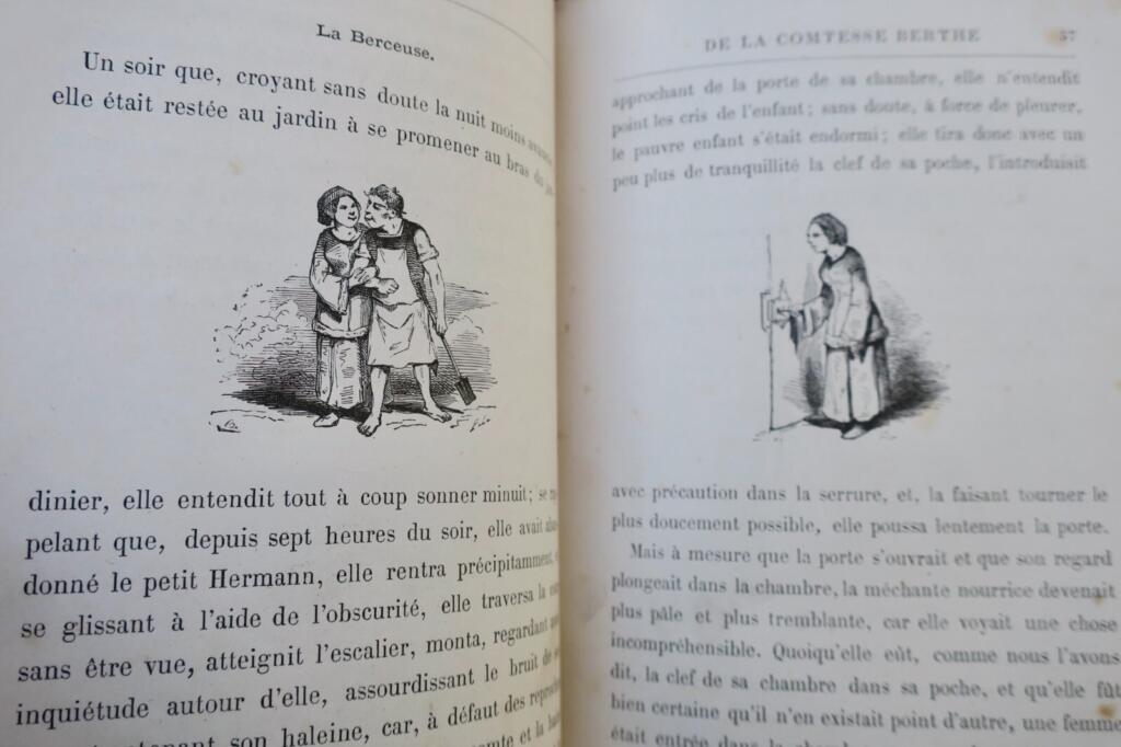 ダマス: ベルトの伯爵夫人のイラスト付き物語