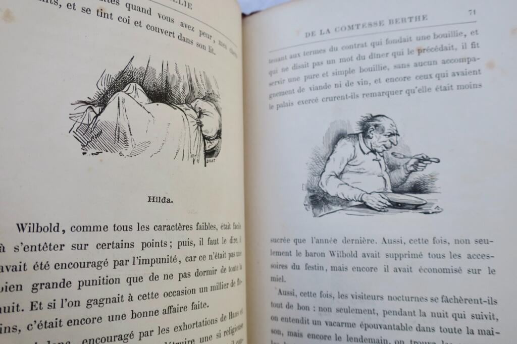 ダマス: ベルトの伯爵夫人のイラスト付き物語