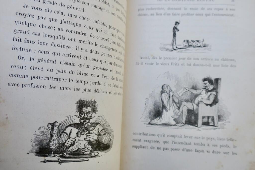 ダマス: ベルトの伯爵夫人のイラスト付き物語