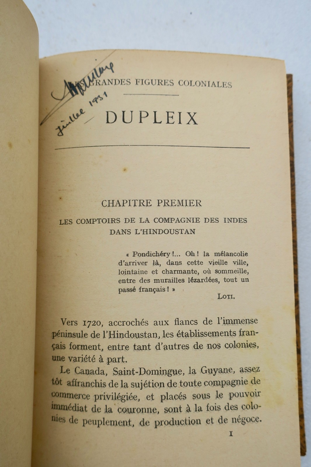 DUPLEIX - COLLECTION LES GRANDES FIGURES COLONIALES – Image 4