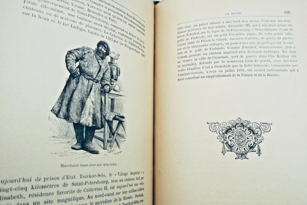 DUPRAT EDOUARD LA RUSSIE HISTOIRE DESCRIPTION MOEURS COUTUMES GOUVERNEMENT 1893