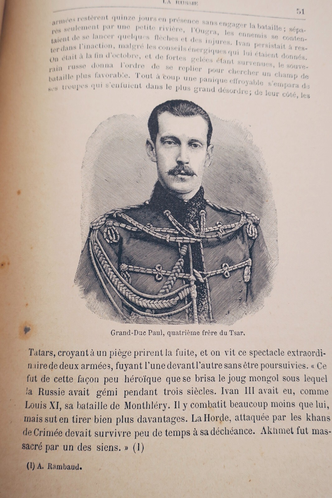 DUPRAT EDOUARD LA RUSSIE HISTOIRE DESCRIPTION MOEURS COUTUMES GOUVERNEMENT 1893 – Image 7