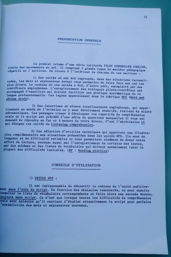 Pilot-Controller English Training Manual