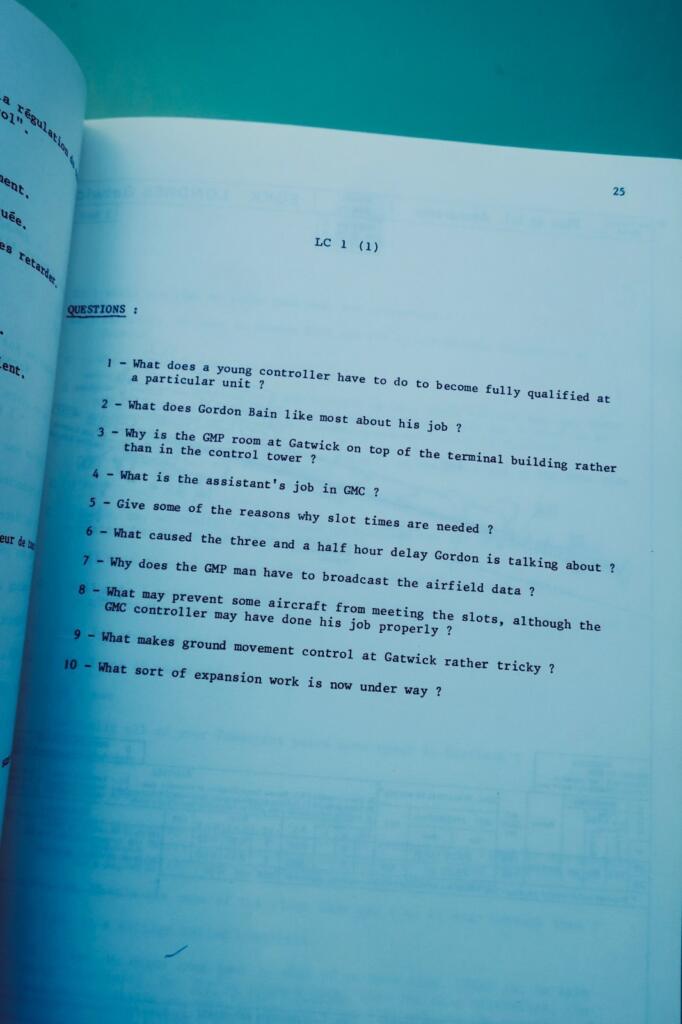 Pilot-Controller English Training Manual