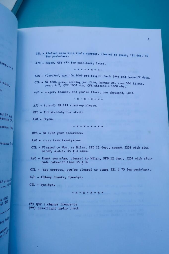 Pilot-Controller English Training Manual