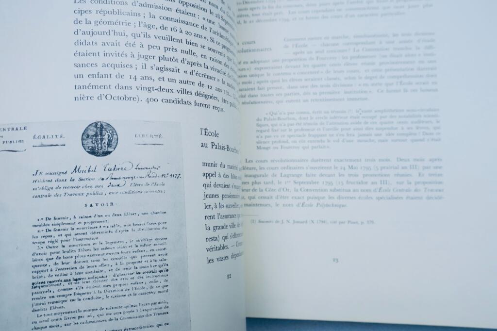 ポール・トゥフローによるエコール・ポリテクニーク黄金の書 (1962年)