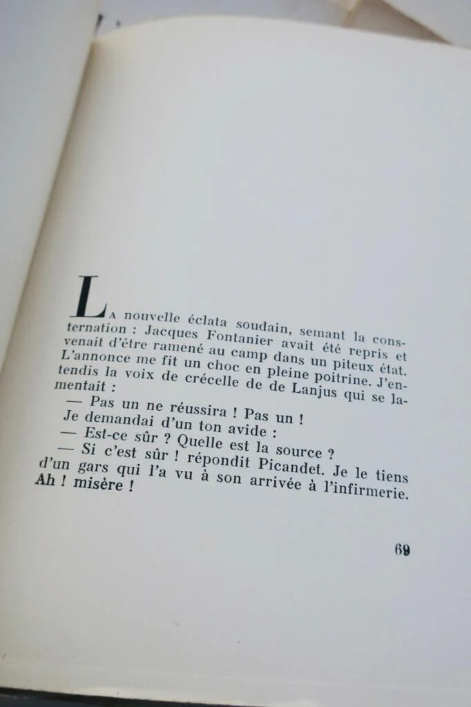 Editions de Minuit, vélin, publiés clandestinement.. lettrés patriotes 1944