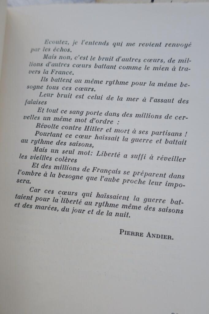 Resistance literature in clandestine 1943-45 editions